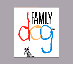 Family Dog (Europe) Title Screen
